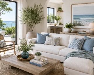 Coastal living room
